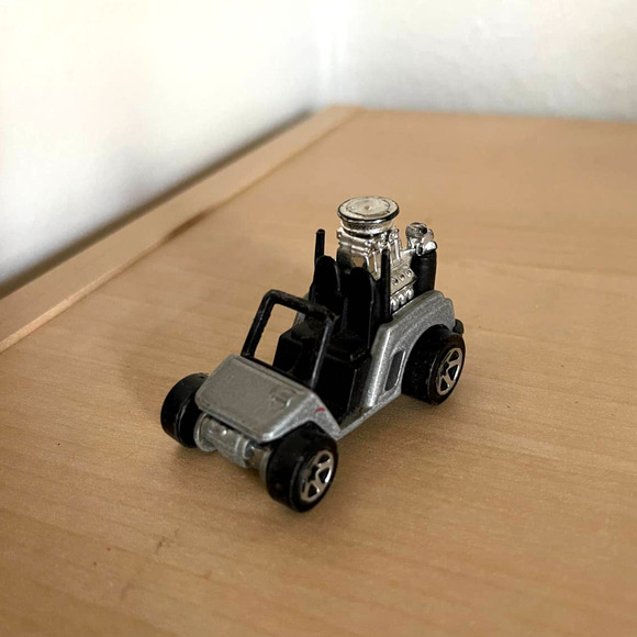 Hot Wheels 1998 Fore Wheeler Silver Hot Rod Golf Cart Vintage Diecast Used - Picture 2 of 12